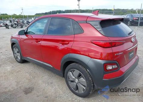 2019 Hyundai Kona Ev Limited from USA, damaged, VIN KM8K33AG3KU036592